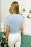 144765 Zincir Detay Tshirt